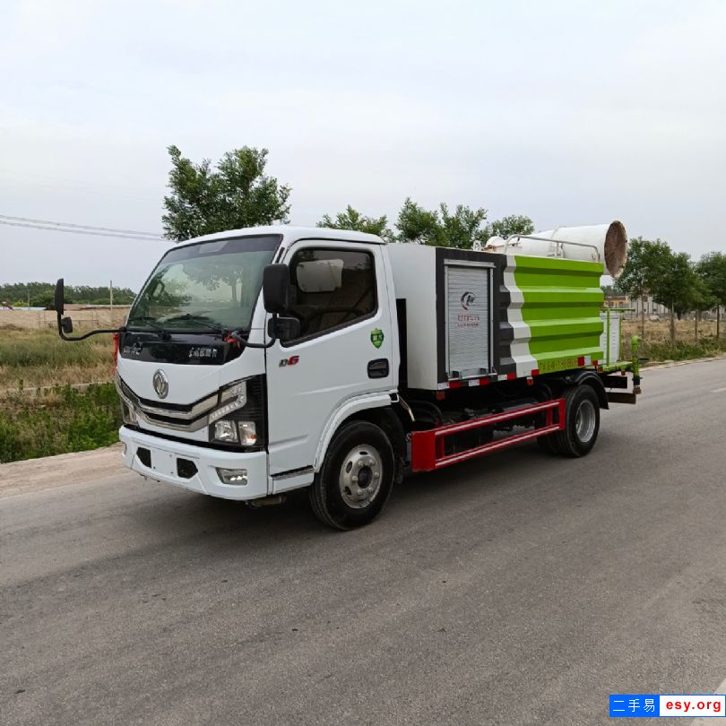 轉(zhuǎn)讓二手5立方抑塵車 灑水車 綠化噴灑車 國六價(jià)格不高