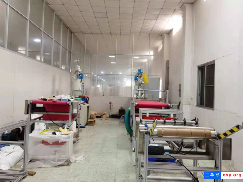 自用9成新闲置600mm熔喷布生产设备2套低价转让