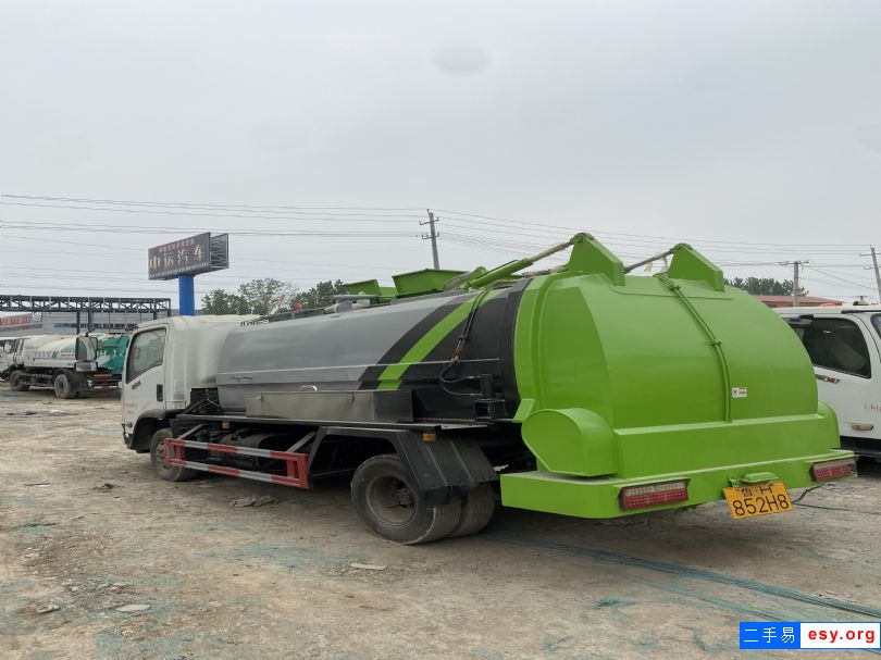 轉(zhuǎn)讓二手餐廚垃圾車 東風(fēng)御虎10立方餐廚垃圾車