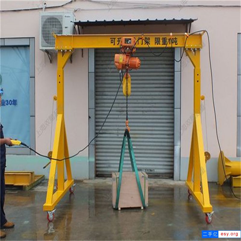熱銷1T2T小型起升機(jī) 25噸30噸二手龍門吊包廂龍門吊 舊承重梁