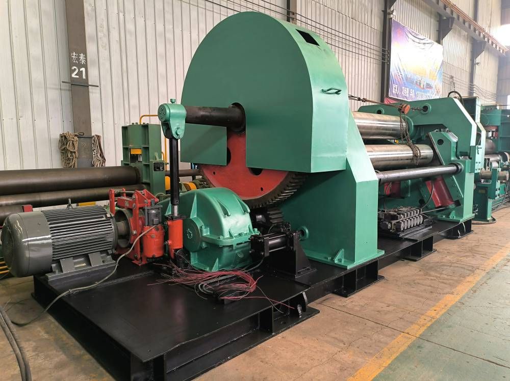 30x2500四輥卷板機(jī) 二手液壓卷筒機(jī)