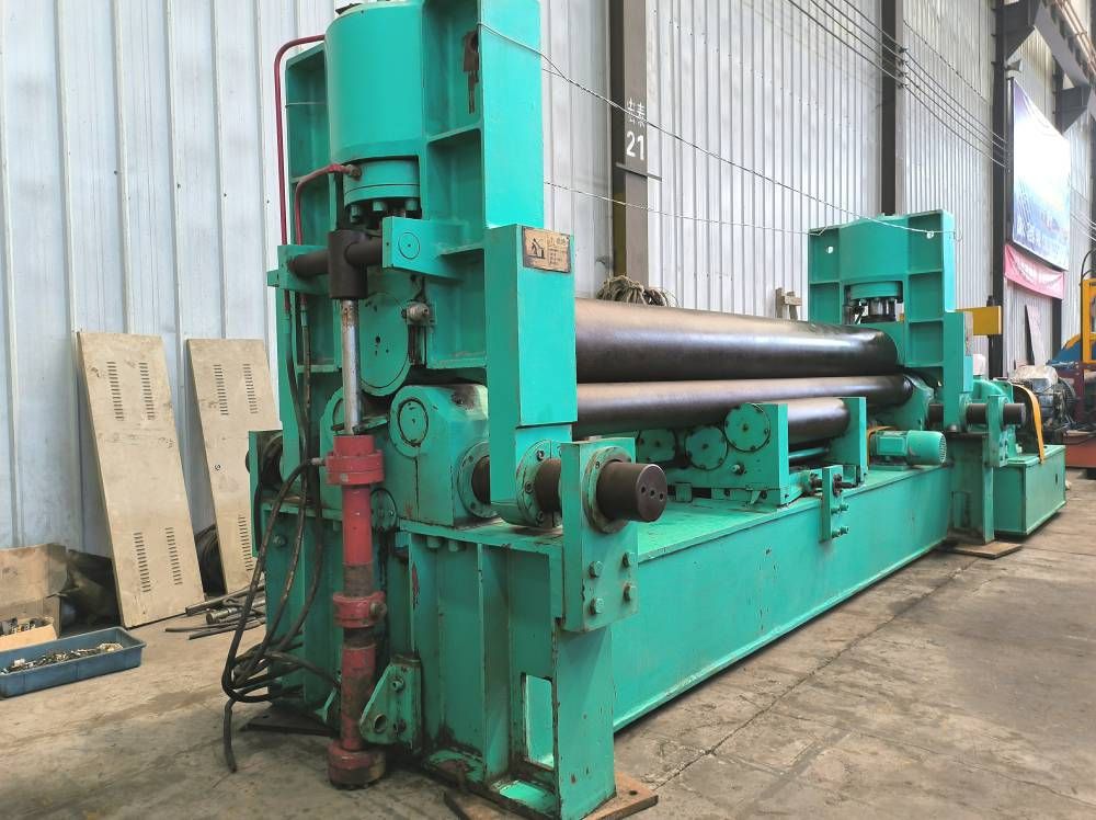 16x3200液壓卷筒機(jī)二手?jǐn)?shù)顯卷板機(jī)