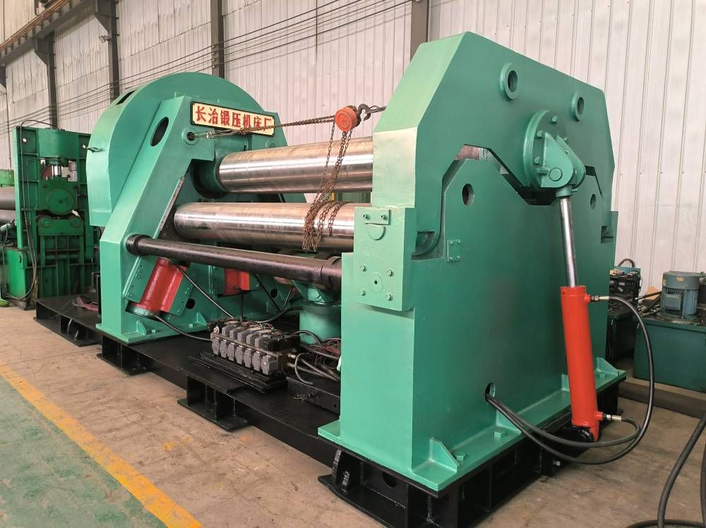 30x2500四輥卷板機(jī) 二手液壓卷筒機(jī)