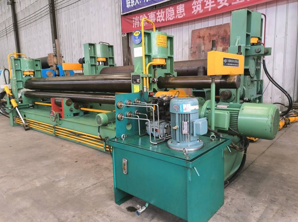 8x3500液壓卷圓機二手卷板機成色新