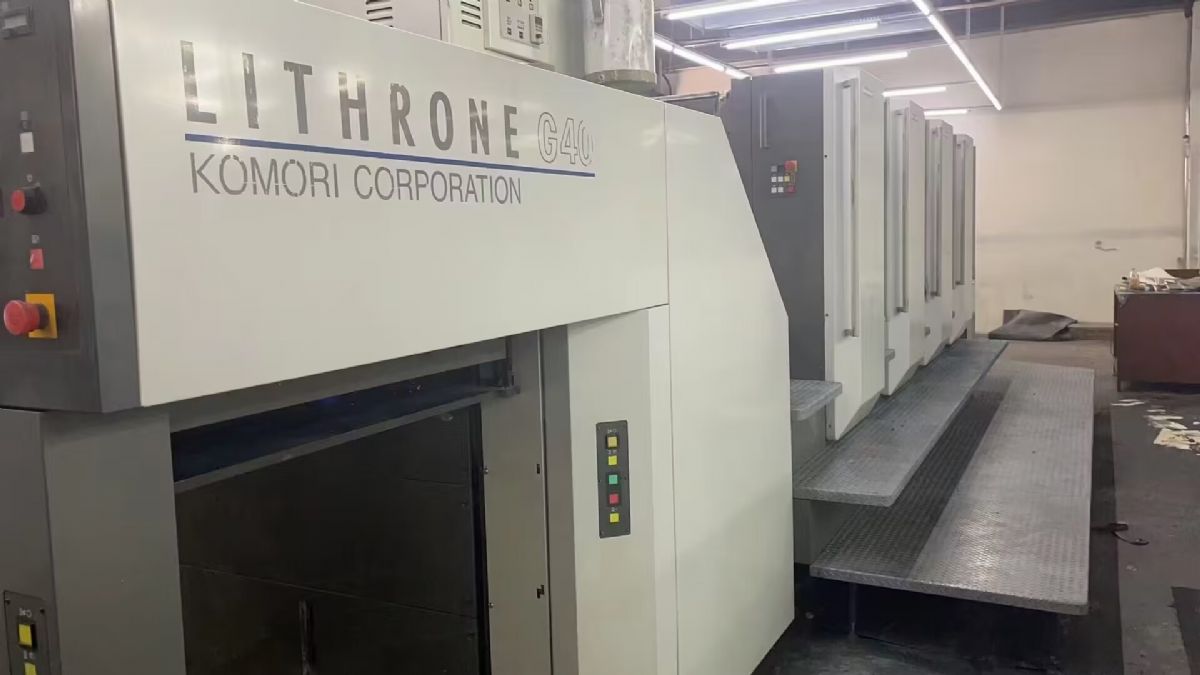 2013年日本小森G40印刷機