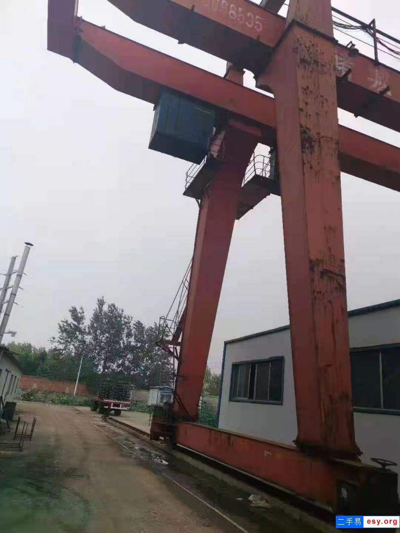 二手雙主梁龍門吊