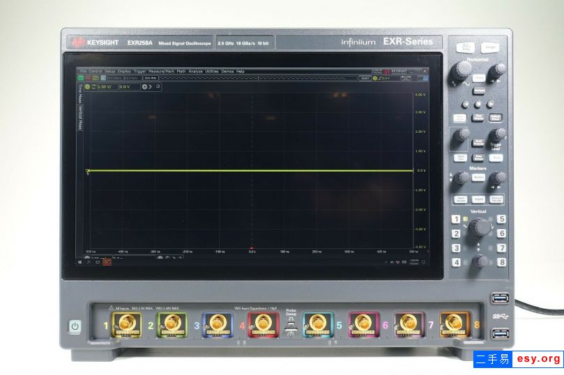 Keysight是德EXR258A示波器 2.5G帶寬 16G采樣率