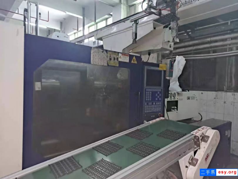 工廠直接出售原裝九成新海天160噸伺服轉盤雙色機四臺