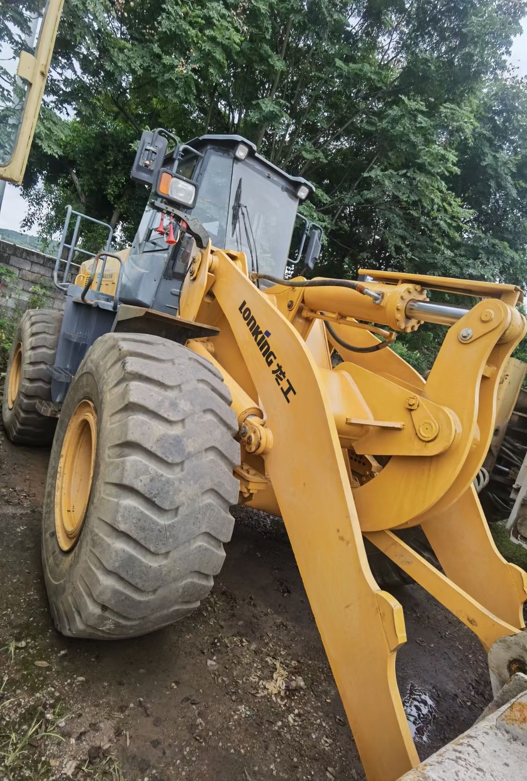 滴油不漏！二手龍工50裝載機(jī)855N高卸王鏟車(chē)