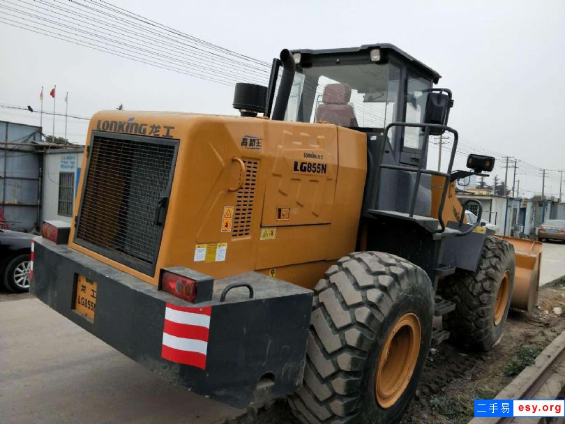 二手50裝載機龍工855高卸王電噴鏟車