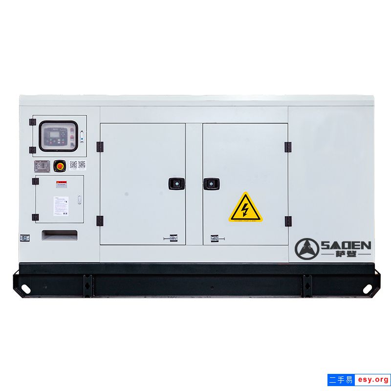 薩登200kw柴油發(fā)電機(jī)戶外施工