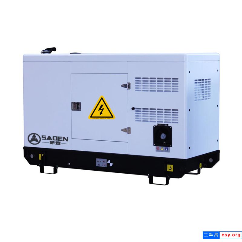 薩登200kw柴油發(fā)電機(jī)戶外施工