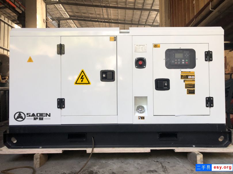 薩登200kw柴油發(fā)電機(jī)戶外施工
