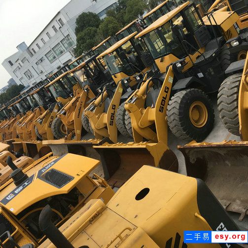 二手50裝載機壓路機推土機叉車挖掘機出售