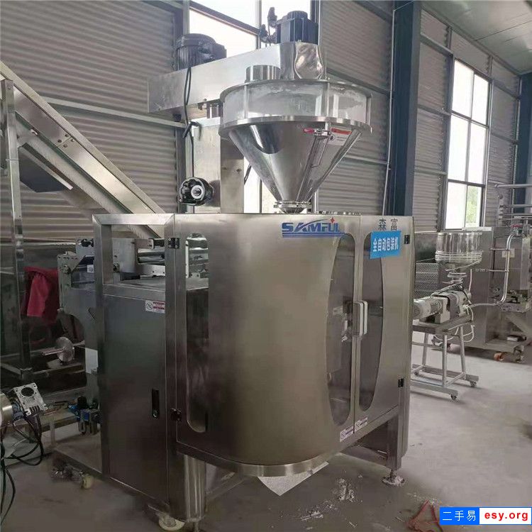 出售9.5成新粉末全自動包裝機小康食品真空包裝機 全自動小袋顆粒包裝機