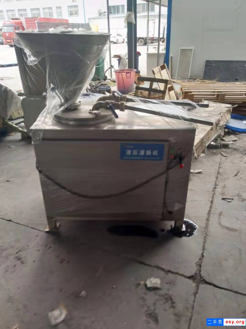 供應多臺二手灌腸機 真空灌腸機 自動定量扭結(jié)灌腸機 香腸扎線機煙熏爐