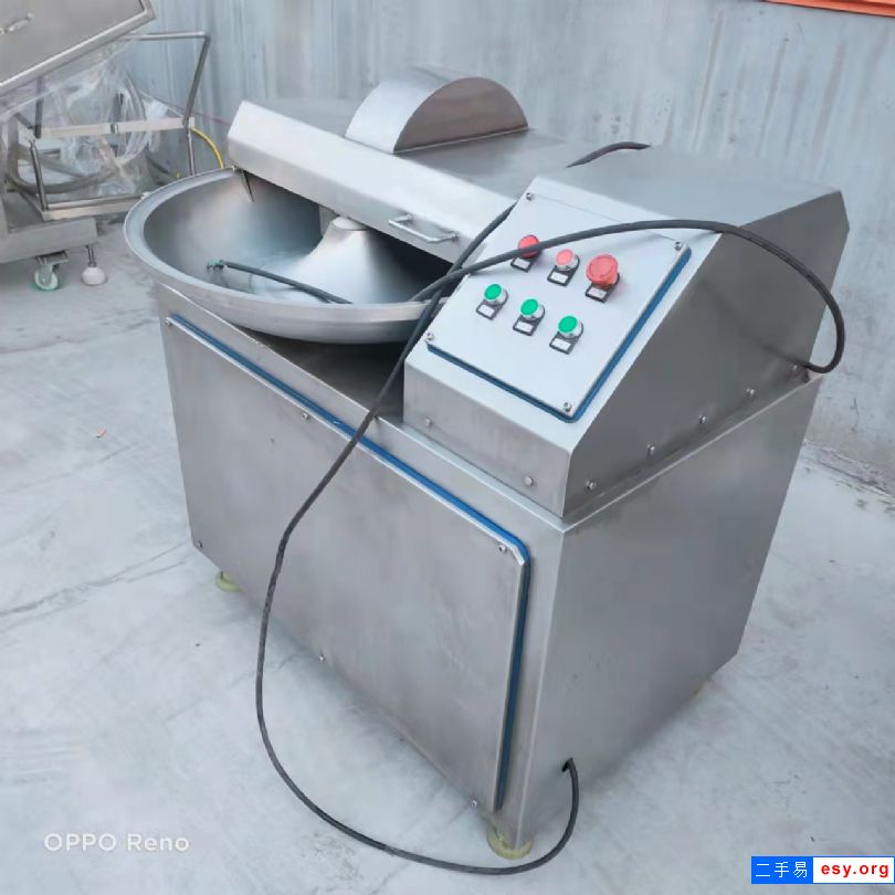 轉(zhuǎn)讓二手80型蔬菜斬拌機(jī)肉類全自動(dòng)變頻斬拌機(jī)304不銹鋼330型斬拌機(jī)