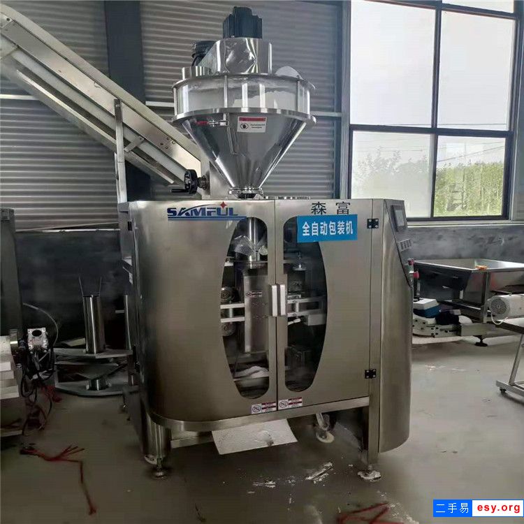 轉(zhuǎn)讓二手食品雙室真空包裝機自動豆干給袋包裝機粉末給袋包裝機噴碼機