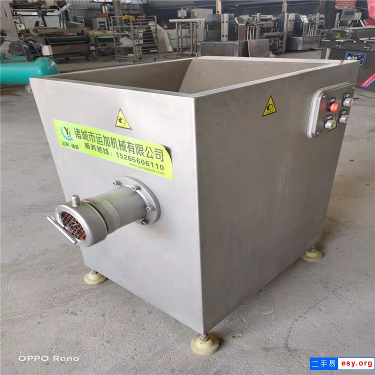 轉(zhuǎn)讓二手絞肉機 不銹鋼多功能絞肉機120凍肉絞肉機拌餡機骨肉分離機