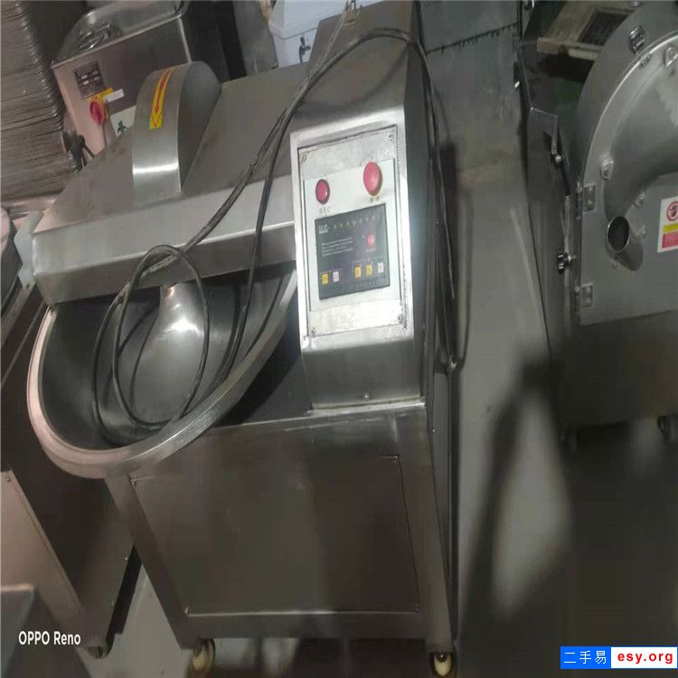 轉(zhuǎn)讓二手80型肉泥斬拌機(jī)不銹鋼蔬菜斬拌機(jī)變頻調(diào)速肉類斬拌機(jī)食品加工設(shè)備
