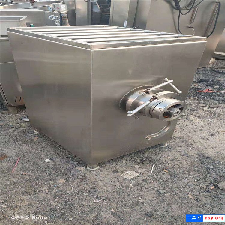 轉(zhuǎn)讓二手絞肉機 不銹鋼多功能絞肉機120凍肉絞肉機拌餡機骨肉分離機