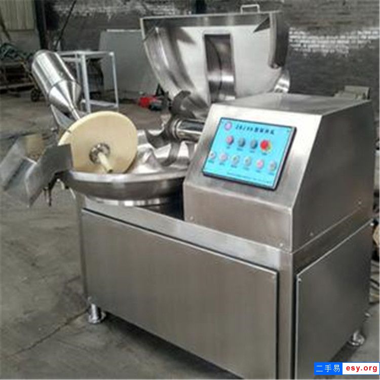 轉(zhuǎn)讓二手80型肉泥斬拌機(jī)不銹鋼蔬菜斬拌機(jī)變頻調(diào)速肉類斬拌機(jī)食品加工設(shè)備