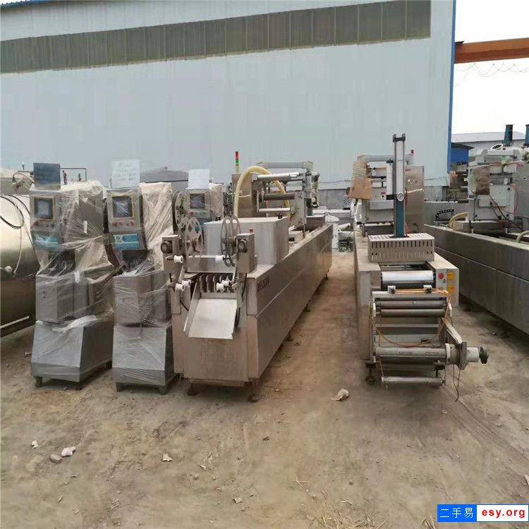 轉(zhuǎn)讓二手米磚真空包裝機(jī)520雙面拉伸膜包裝機(jī)全自動(dòng)辣條拉伸膜包裝機(jī)