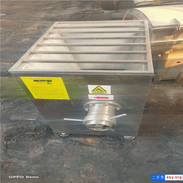 轉(zhuǎn)讓二手絞肉機 不銹鋼多功能絞肉機120凍肉絞肉機拌餡機骨肉分離機