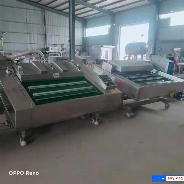 轉(zhuǎn)讓二手1000電腦滾動真空包裝機(jī) 酸菜包封口機(jī)食品雙室真空包裝機(jī)