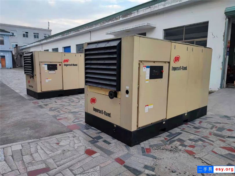 二手8成新英格索蘭MM110螺桿式空壓機