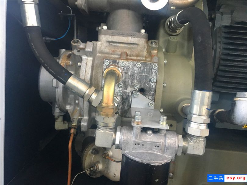 8成新神鋼無油螺桿空壓機ALE90A