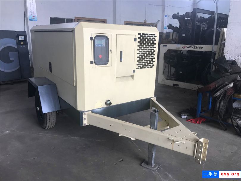 8成新英格索蘭電移動(dòng)空壓機(jī)