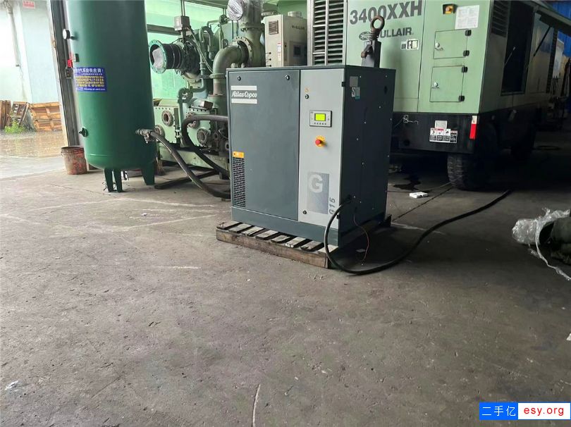二手阿特拉斯G15螺桿式空氣壓縮機(jī)