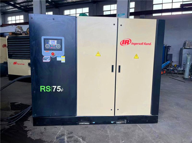 英格索蘭變頻空氣壓縮機R75VSD準新機