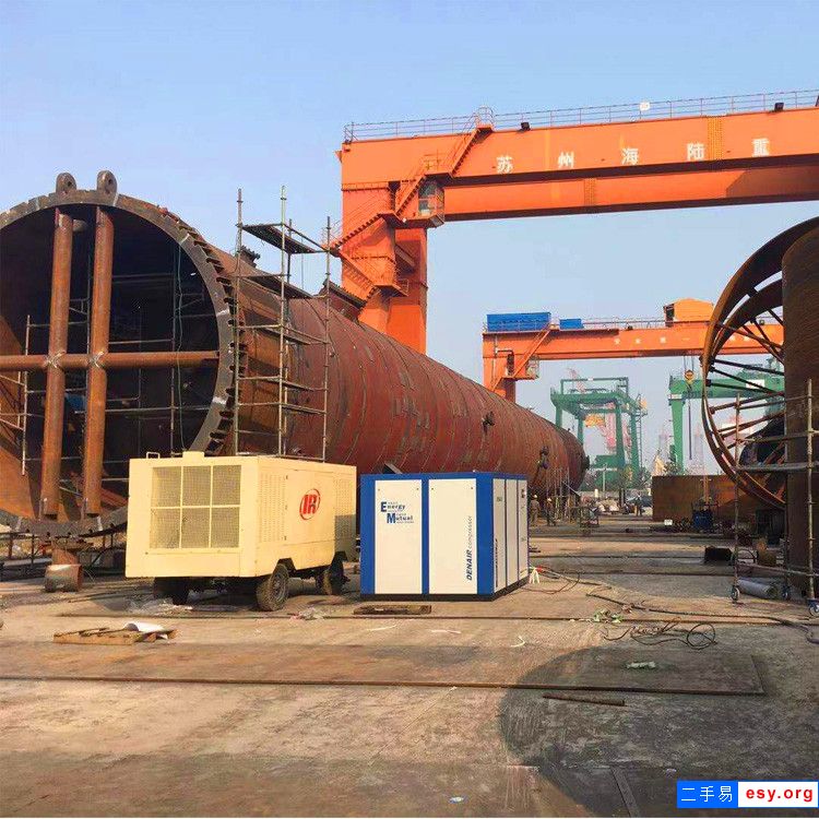 二手英格索蘭電驅(qū)移動(dòng)式空氣壓縮機(jī)750E