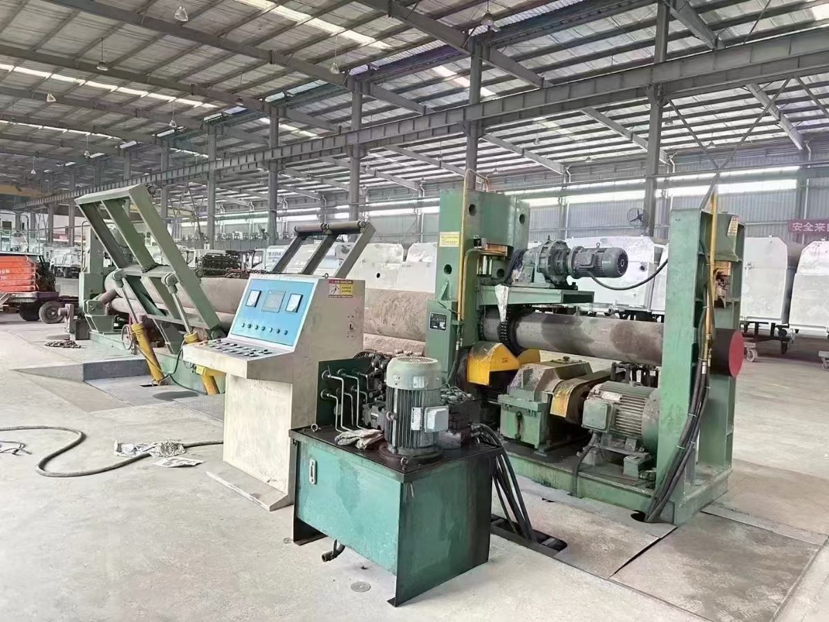 出售二手10X8米卷板機