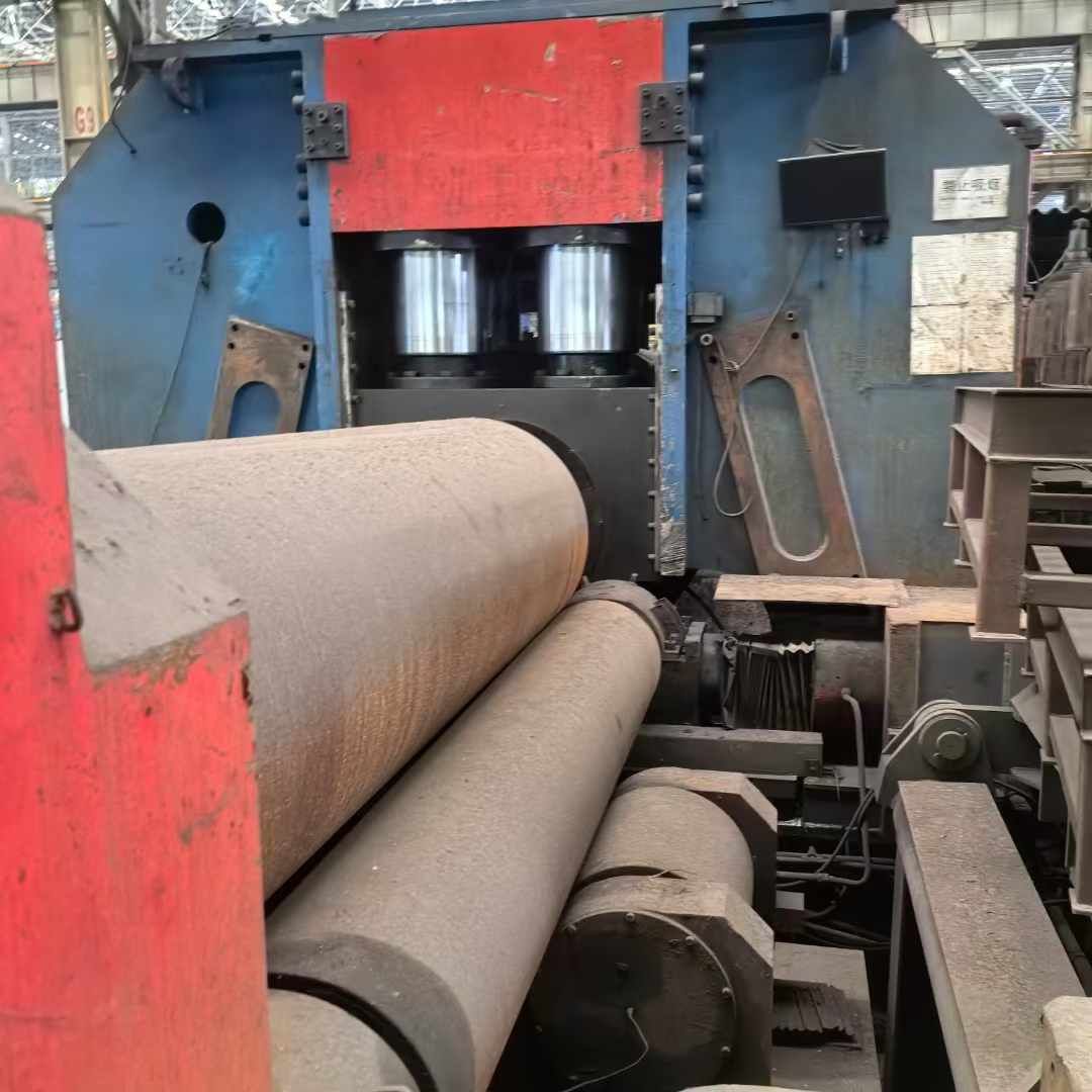 低價出售華魯170×3米，全液壓水平下調卷板機一臺