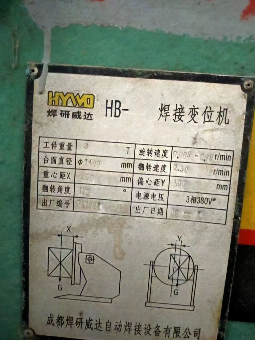 轉(zhuǎn)讓2×2米十字架操作機(jī)