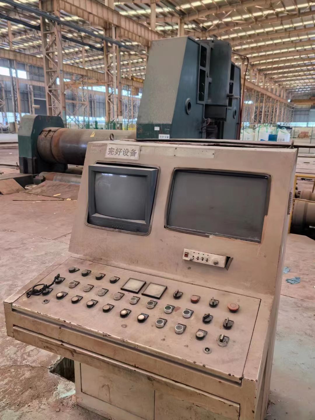 鄂重120×3200卷板機2轉讓