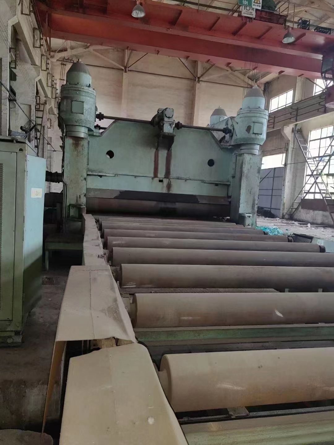 轉(zhuǎn)讓85新二手40x3米校平機(jī)