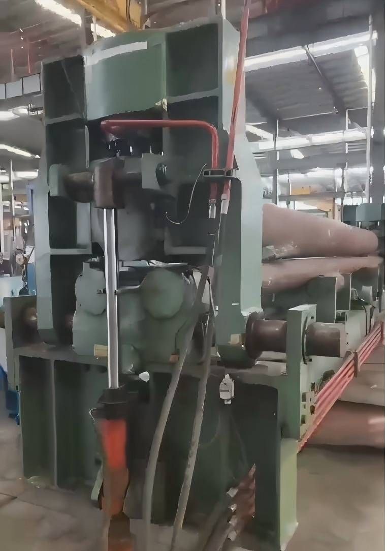 處理出售二手16X6米液壓上輥卷板機
