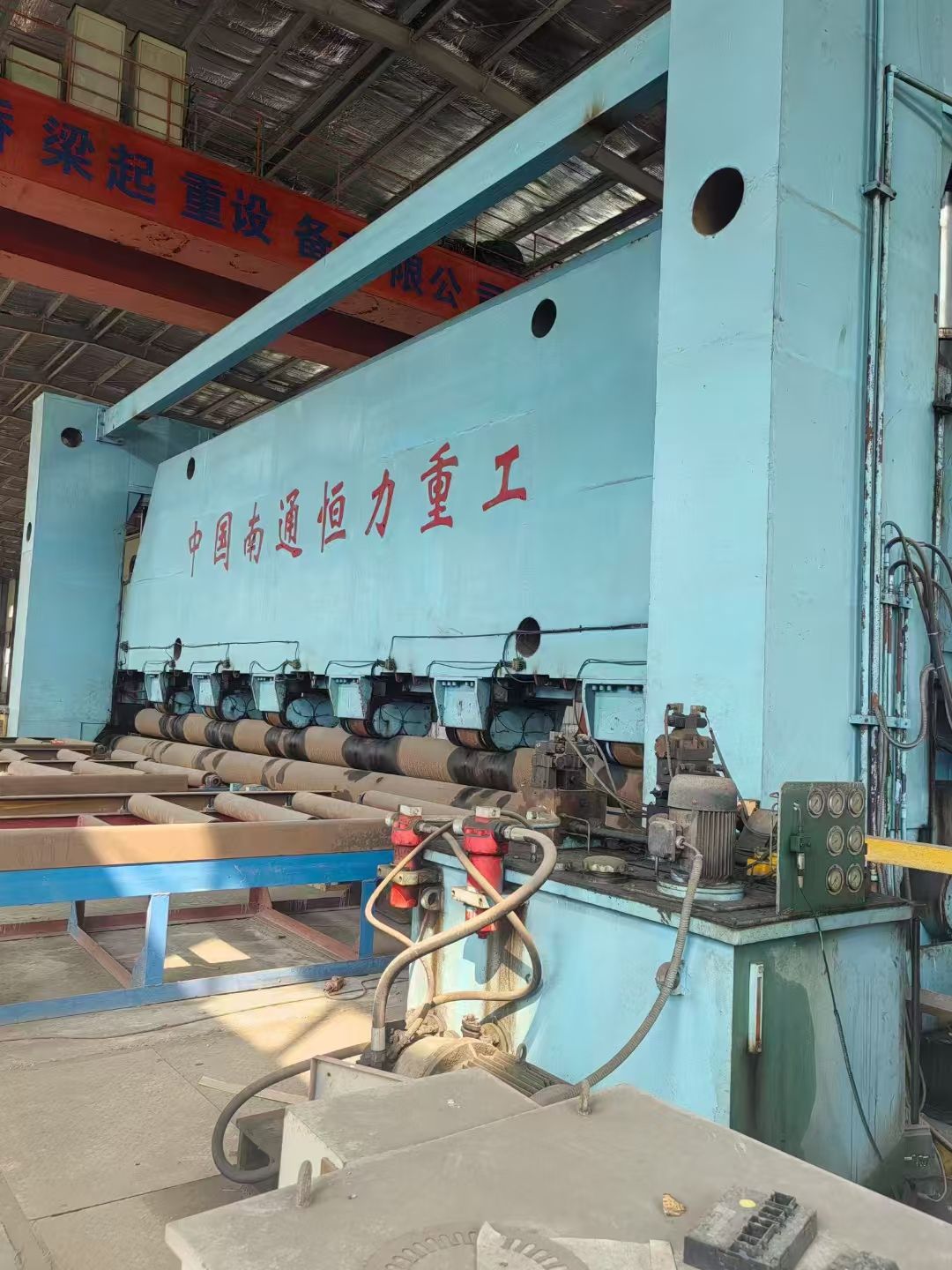 在位出售30X12500船用二手卷板機(jī)一臺