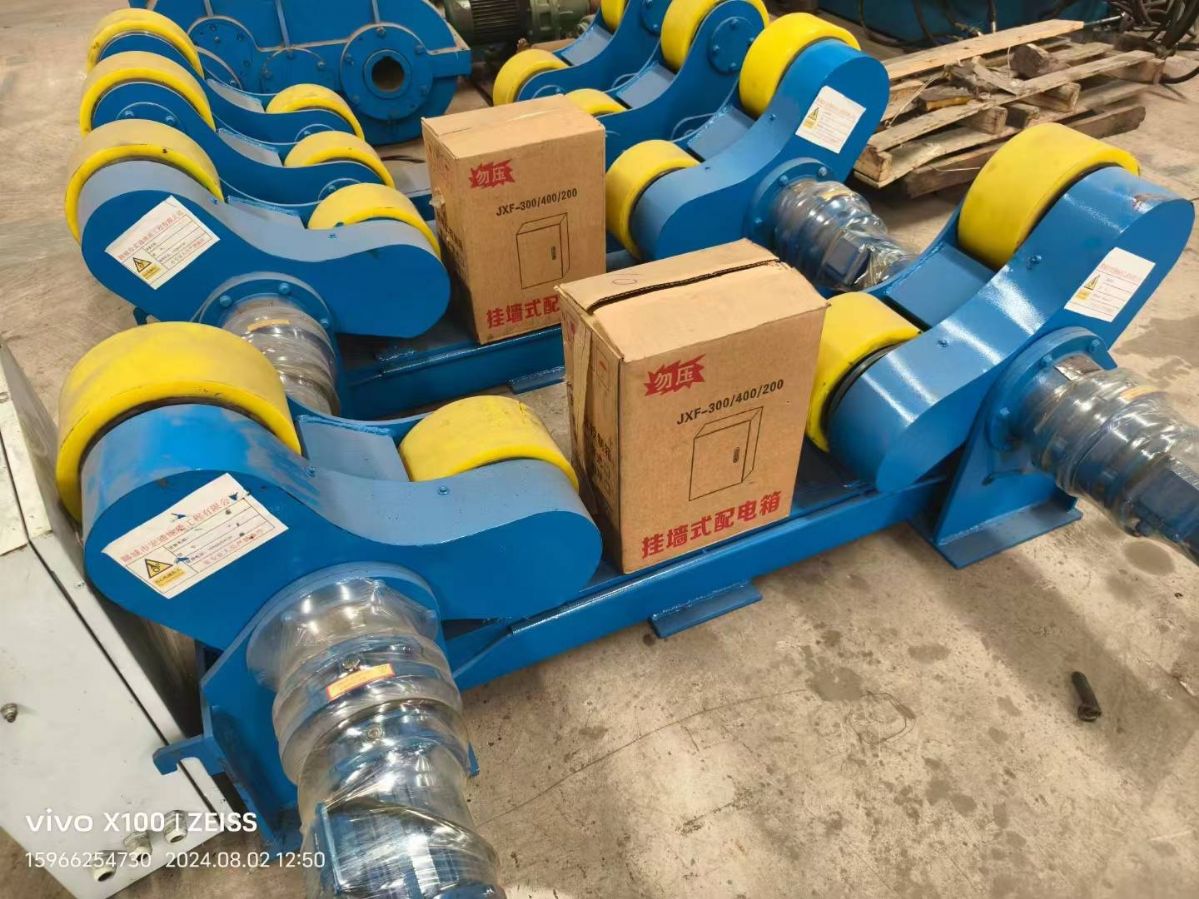 便宜出售二手10噸滾輪架