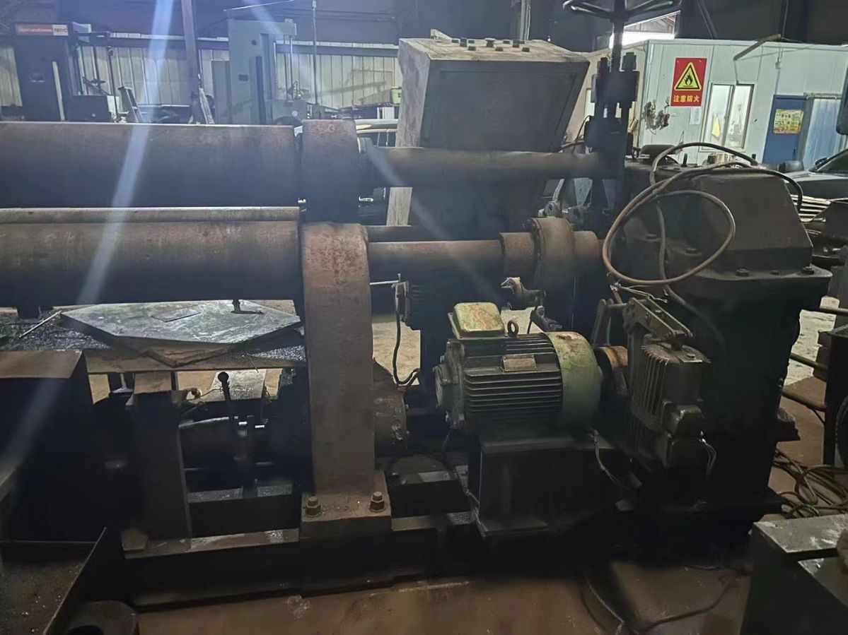 轉讓85新二手20×2米機械卷板機，雙驅動減速機