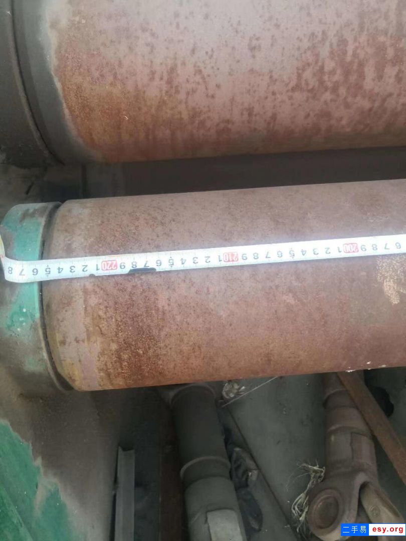 出售江蘇王牌20x2.2米鋼板校平機一臺，安裝少用