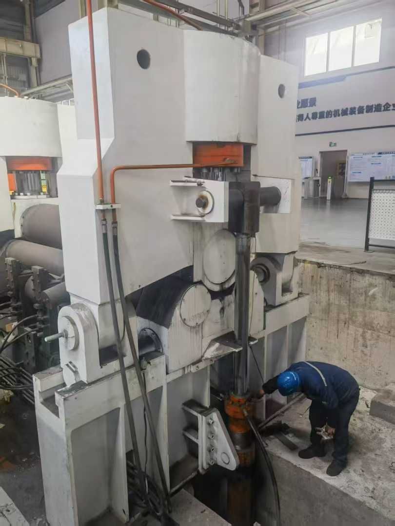 出售70×3米液壓上輥*卷板機，在位試機，央企設(shè)備，安裝少用，蕪