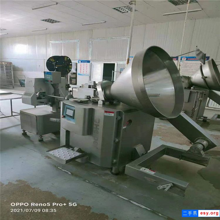 出售二手液壓灌腸機(jī)不銹鋼真空灌腸機(jī) 全自動(dòng)自動(dòng)定量扭結(jié)灌腸機(jī)香腸扎線機(jī)
