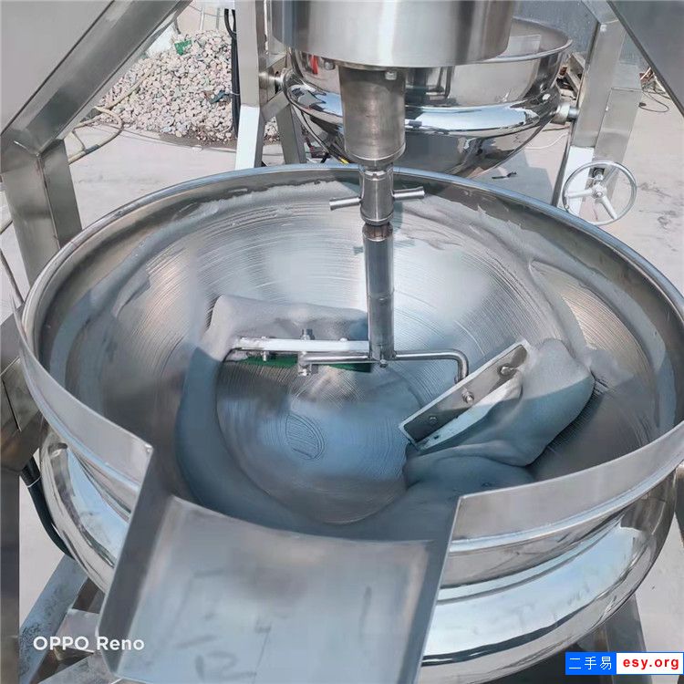出售二手304不銹鋼油炸鍋 食品高壓蒸煮鍋 行星自動(dòng)攪拌炒鍋