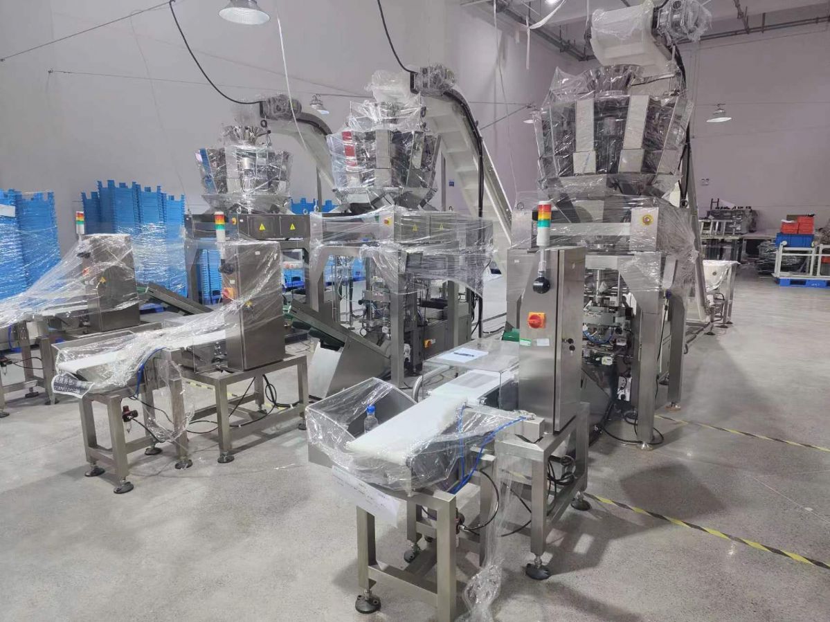 轉(zhuǎn)讓二手350型/600型枕式全自動包裝機雙室真空包裝機多頭稱包裝機