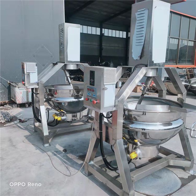 出售4臺(tái)茂新850升電磁全自動(dòng)炒鍋 300/400不銹鋼半自動(dòng)行星炒鍋